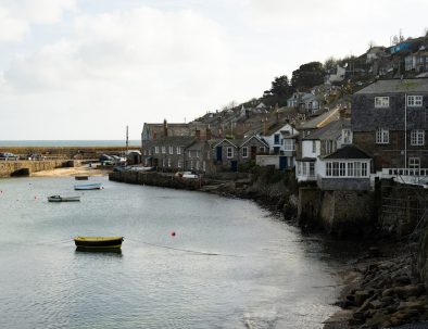 The harbour at the village Mousehole.